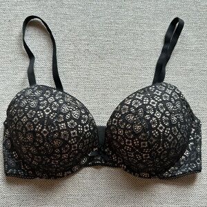 Victoria’s Secret dream angels sexy push up bra 34D black